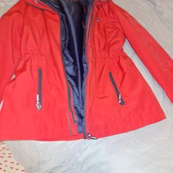 New 2 In One Hilfiger Ski Jacket 12_14  Womens