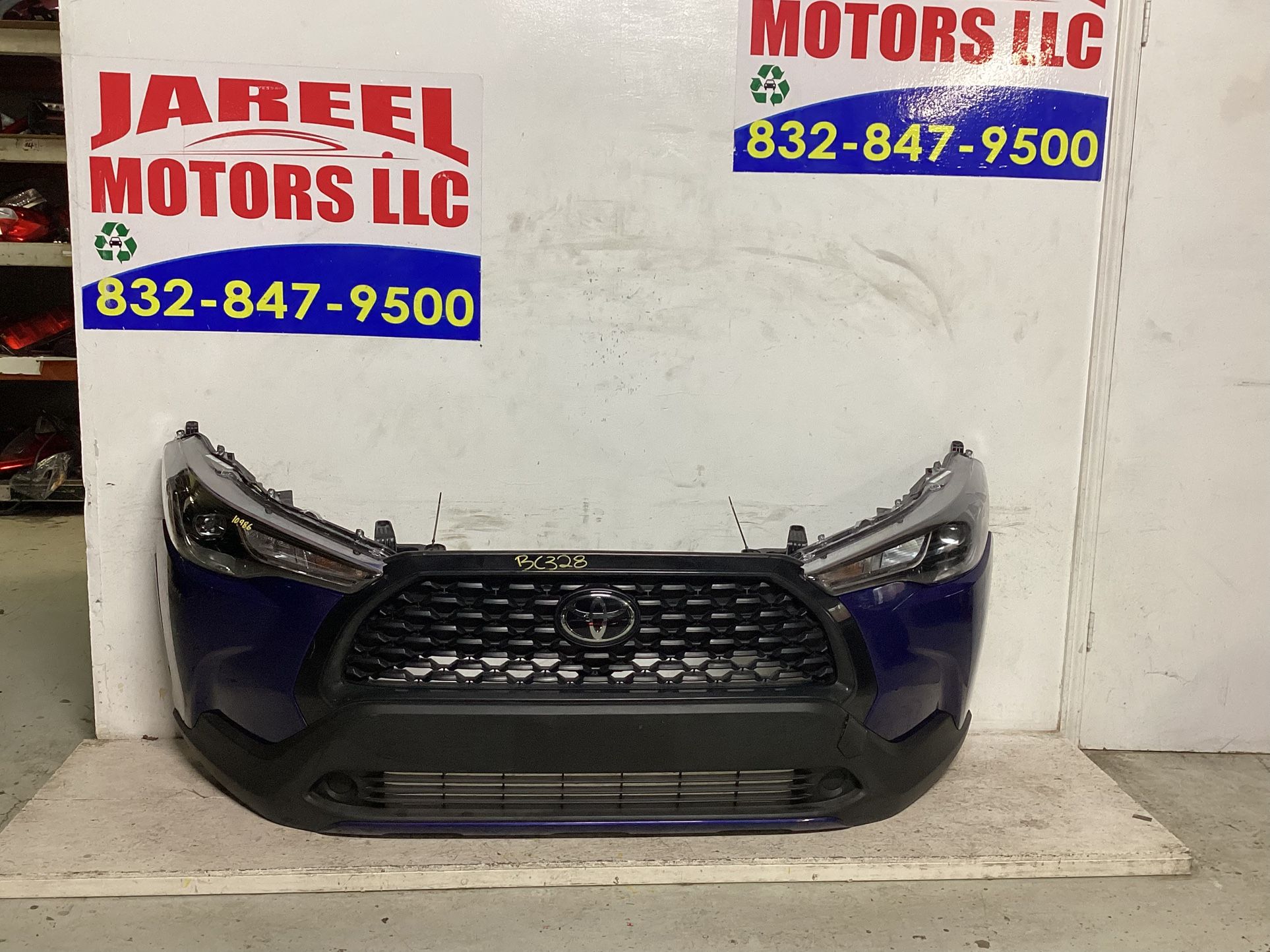 2022 2023 2024 TOYOTA COROLLA CROSS FRONT BUMPER COMPLETE