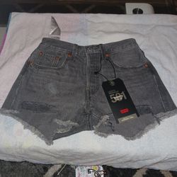 501 LEVIS PREMIUM SHORTS HIGH RISE