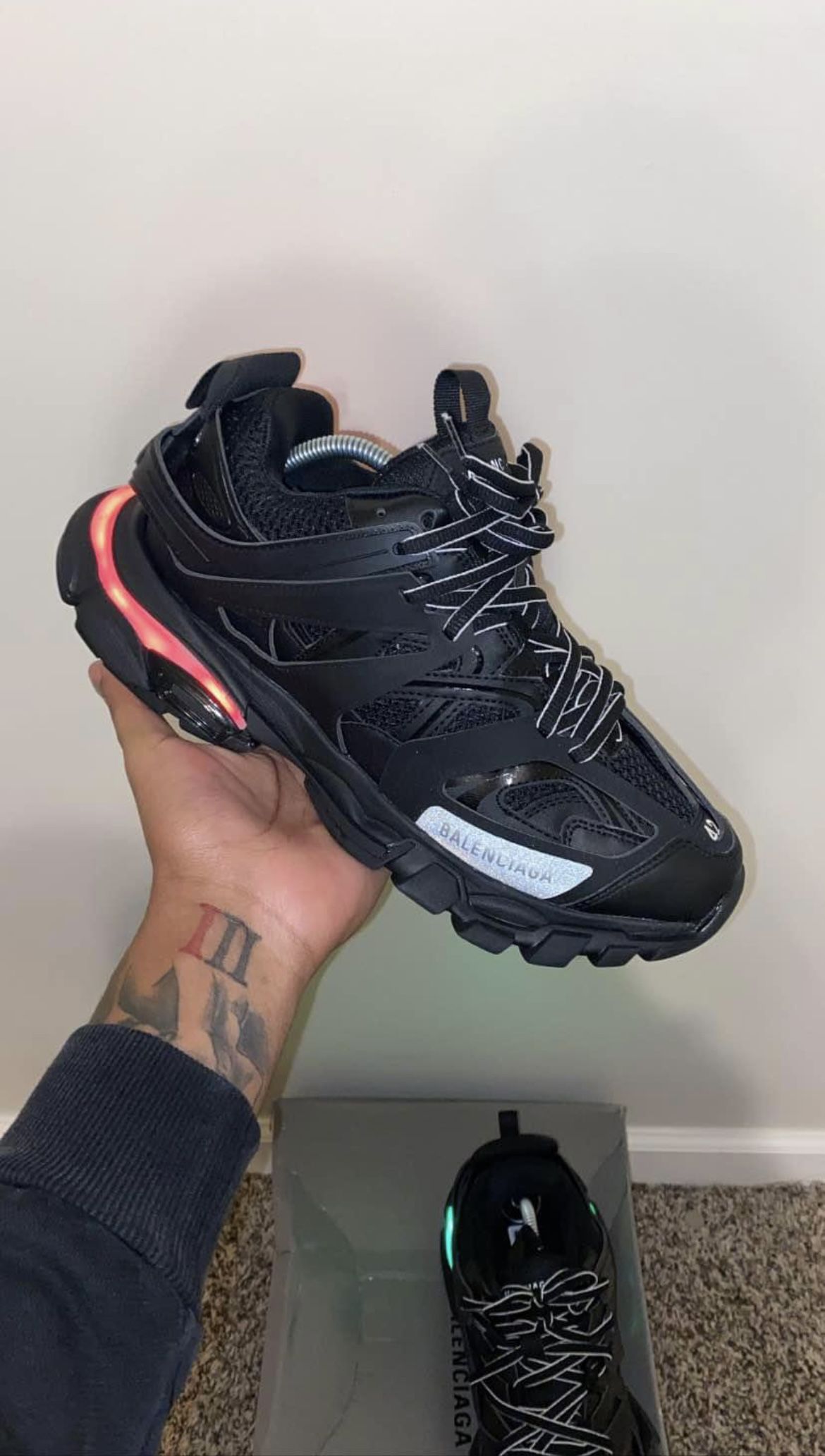 Red Balenciaga Track for Sale in Knoxville, TN - OfferUp