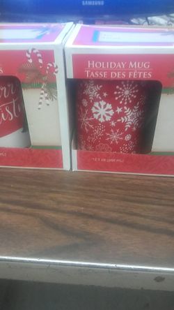 Holiday mugs all brand new great for Christmas gifts