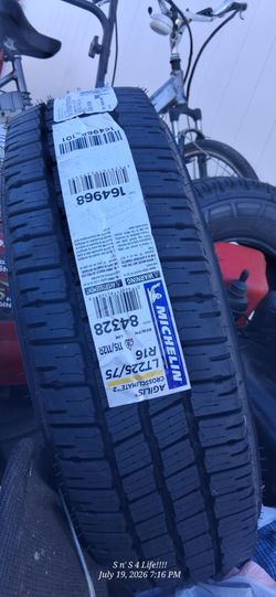 " new full set of 84328 size 16 Michelin  tires"