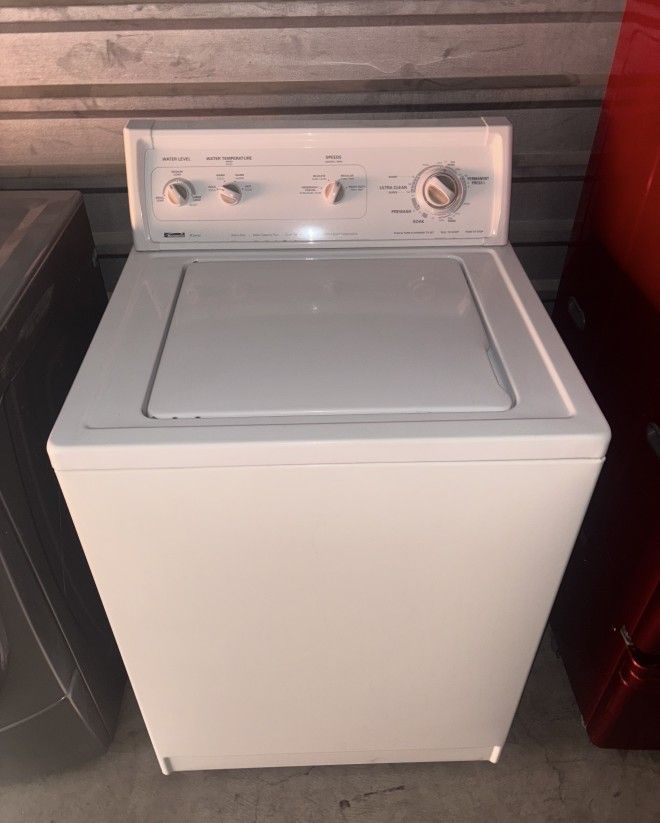White Kenmore Washer
