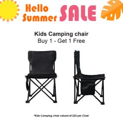 BOGO: Buy 1 kids chair, get 1 free