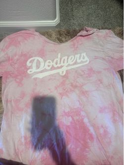 Pink dodgers tshirt