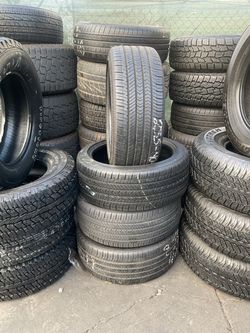 Set of four Used 235/40R18 $280, Brand Goodyear