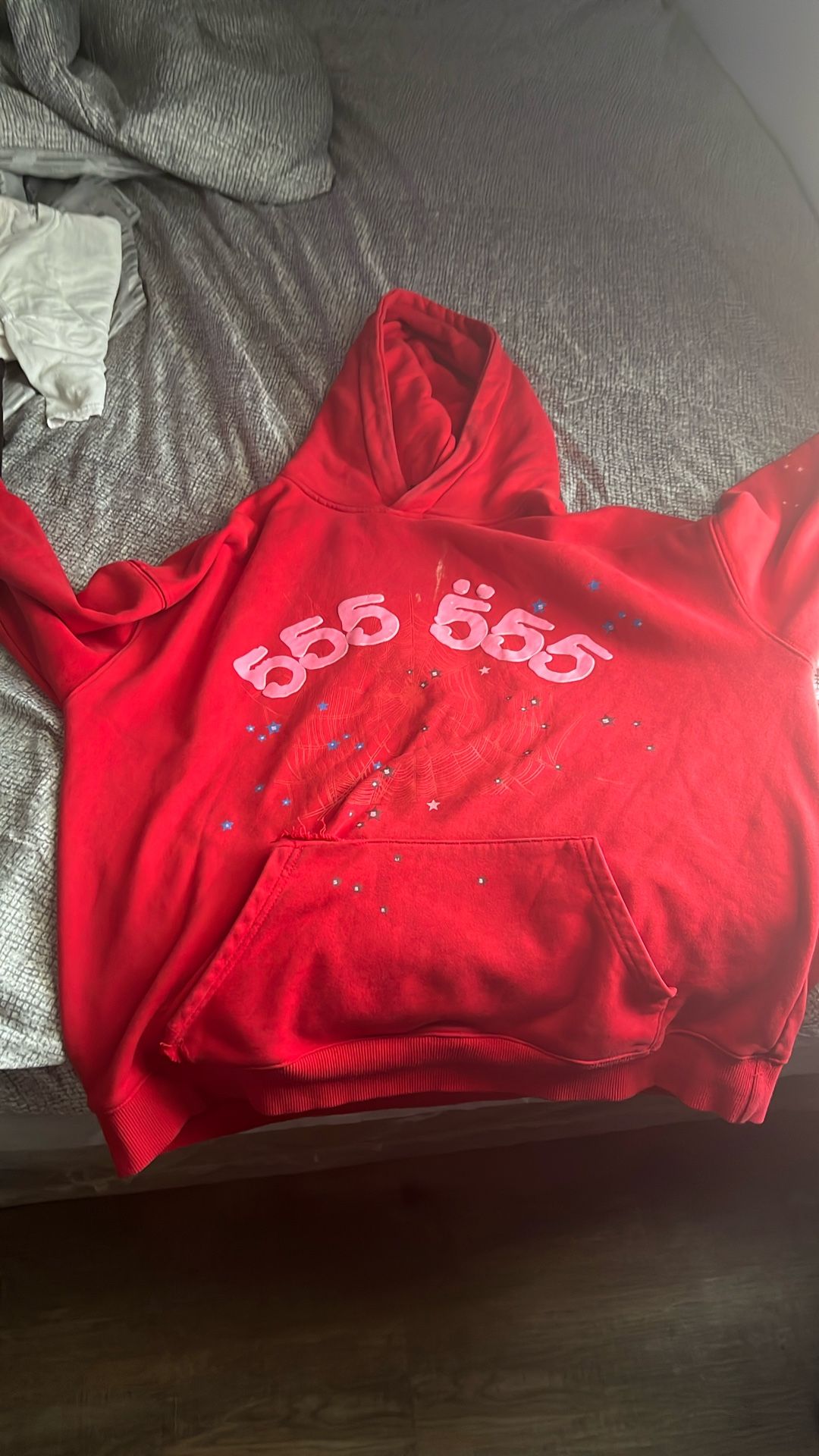red spider hoodie