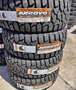 35x12.50R17LT Arroyo R/T Set Of 4 New Tires