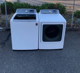 SAMSUNG WASHER AND DRYER (JUMBO).