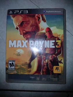 Max Payne 3 (ps3 game disc)