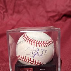 Cliff Lee Phillies Autographed Baseball