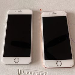 iPhones 6 128 Gig And iPhone 8 32 Gig 