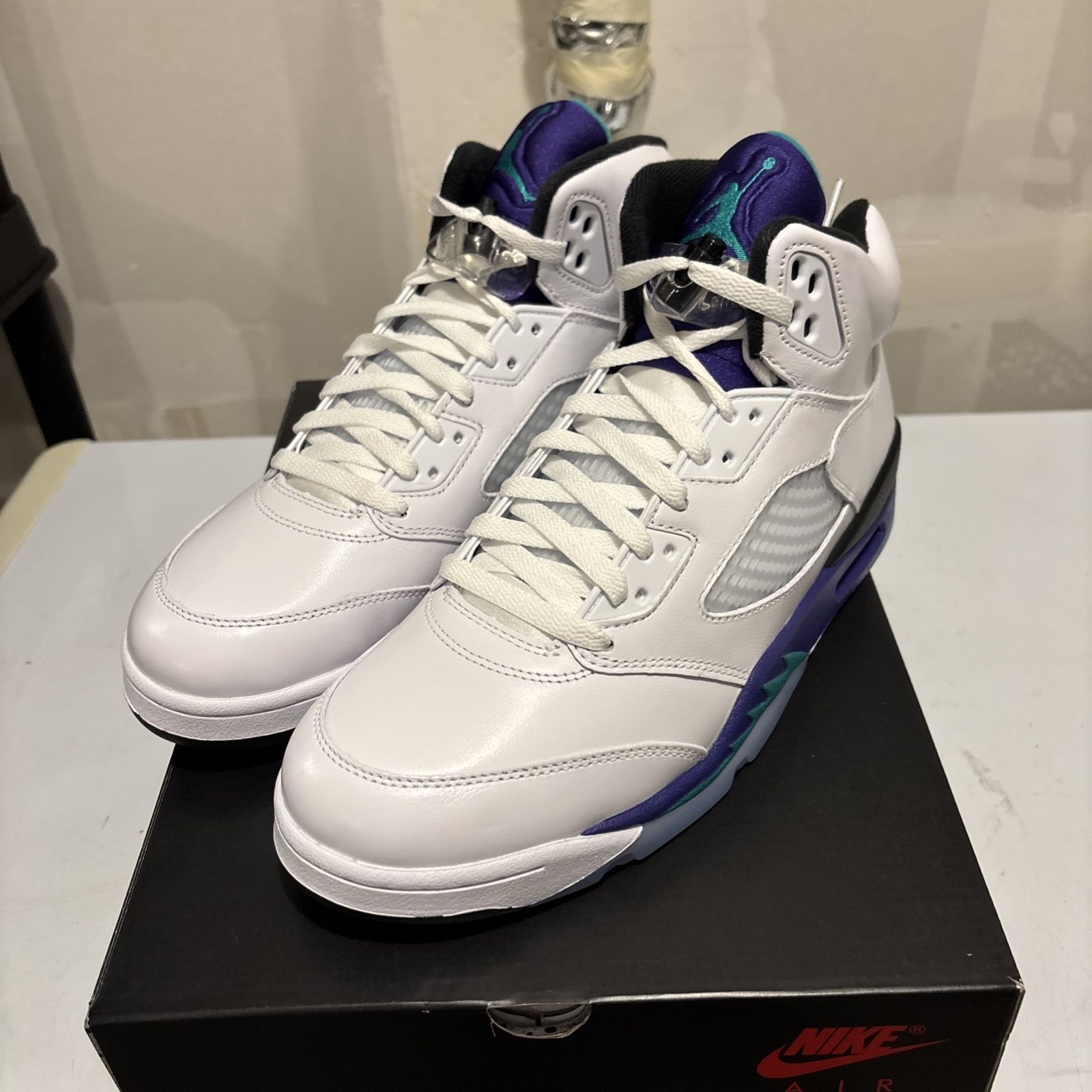 Jordan Retro 5 Grapes Brand New