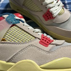 Nike Air Jordan 4 Union LA x Retro Guava Size 10.5 Men’s Athletic Shoes ( DC9533-800 )