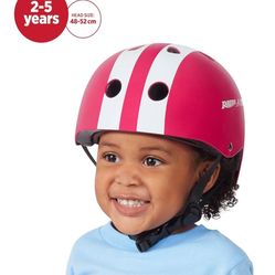 Brand New Radio Flyer Helmet, Pink Child Bike Helmet, Kids Bike Helmet for Skating, Scooter, Bike, Toddler Helmet Pink 