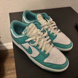 Clear Jade dunks