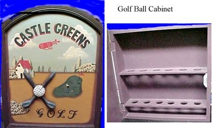 Golf Ball Cabinet