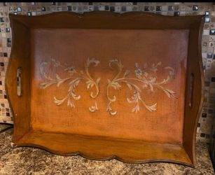 Vintage antique serving tray