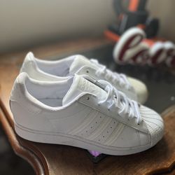 Woman’s Adidas Superstar Original White Brand New 