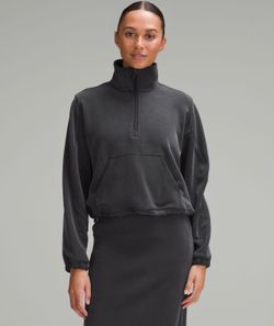 Lululemon Brushed softstreme half zip
