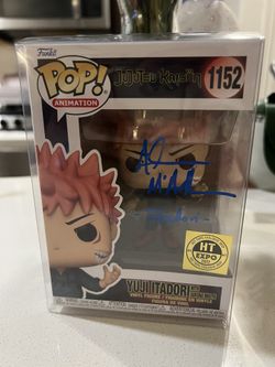 Funko Autographed Jujutsu Kaisen Yuji Itadori (With Sukuna Mouth) Funko Pop! #1152
