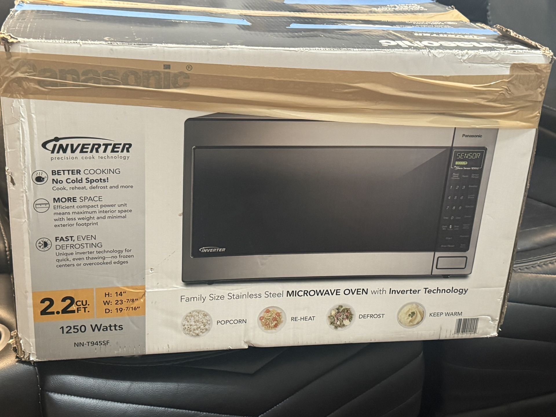Microwave 1250 Watts 2.2ft