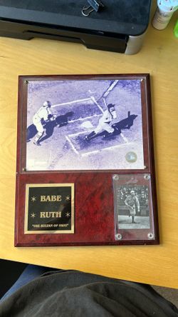 Babe Ruth plaque