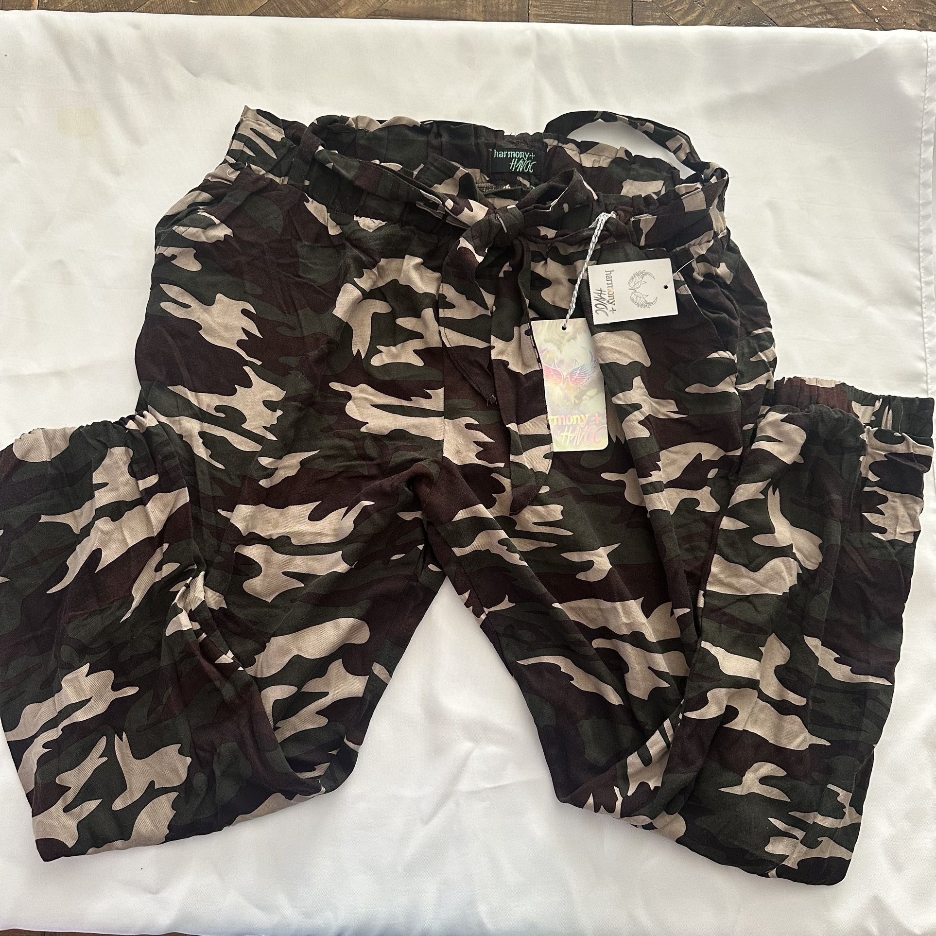 Camouflage Jogger Pants for Women