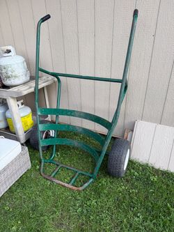 Green Two-Wheel Hand Truck Dolly