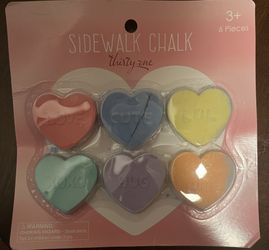 Thirty-One Heart Chalk - Pink Ombre