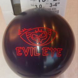 15LB Radical EVIL EYE Bowling Ball