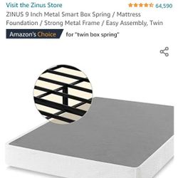 Brand New 9 Inch Twin Size Fully Assembled Box Spring