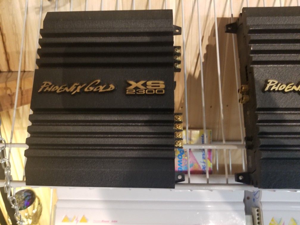 Phoenix Gold Xs2500 xs 2300 xs4300 xs2200 amplifiers sold as a set of 4