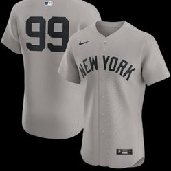 New! New York Yankees #99 Aaron Judge Away Limited Player Jersey-XL