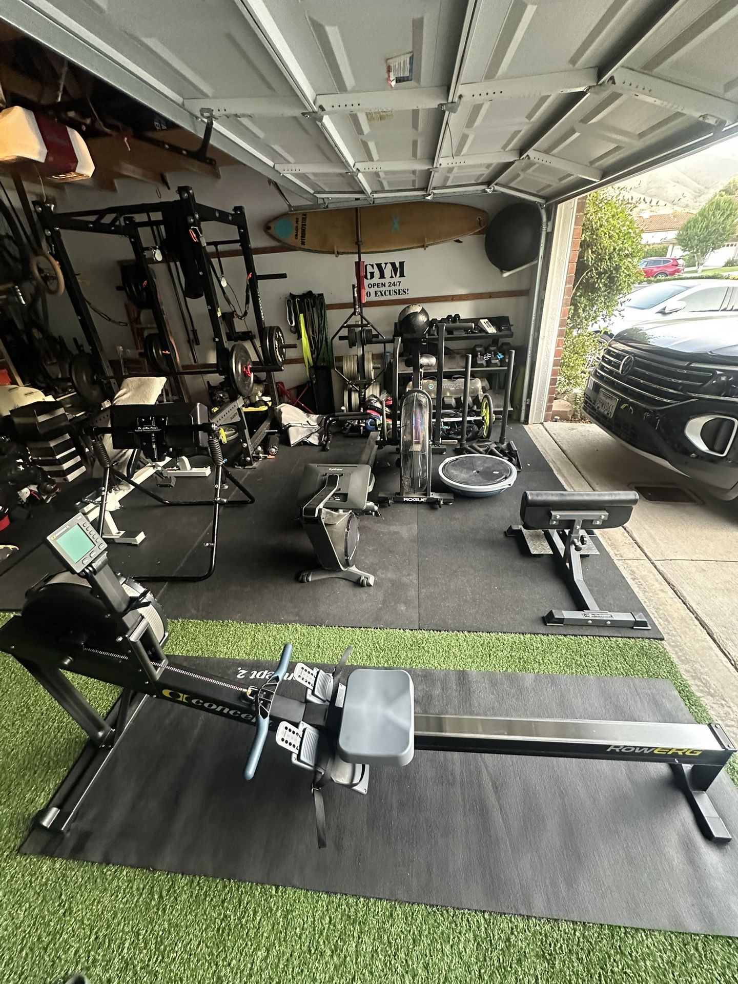 BLACK CONCEPT 2 ROWERG ROWER - PM5