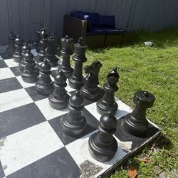 Juego De Ajedrez Grande