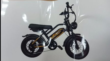 BRAND NEW!! 16" Fat Tire Electric Bike, 1500W, 23MPH, 65 Mile Range Age 13+