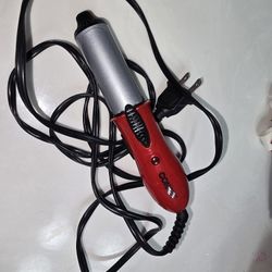 Travel Conair Curling Iron Mini Red