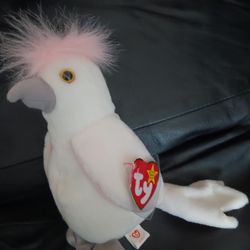 KUKU Rare Vintage Retired Flamingo Beanie Baby