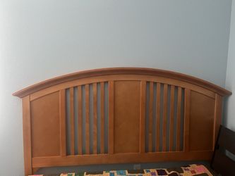 King Headboard With Metal Frame