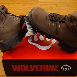 Wolverine Work Boots Size 8.5 For Men 