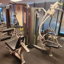 Iron Master 5 Stack Jungle Gym Exercise Weight Equipment Machine Fitness Leg Press Curl Extension