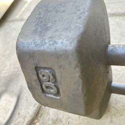 Mancuernas 50 Libras Y 60 Libras Ojo