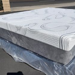 Cal King Organic Cooling Gel Memory Foam!•••