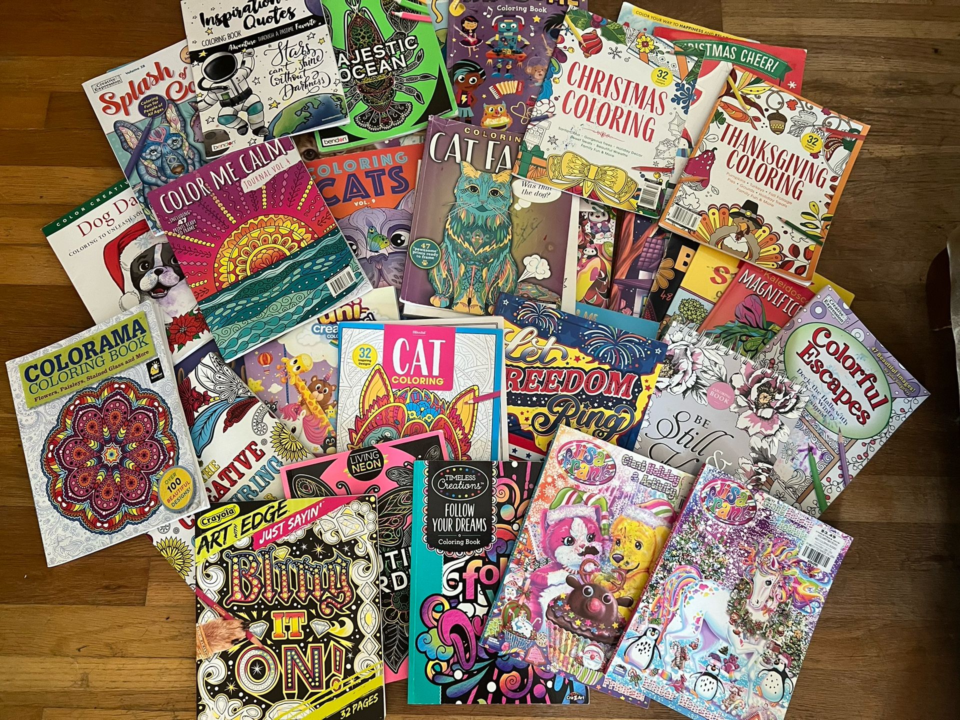 Assorted Coloring Books (45 In Total!!)