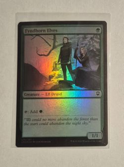 FYNDHORN ELVES FOIL COMMANDER LEGENDS 2020 MAGIC THE GATHERING MTG NM CMR