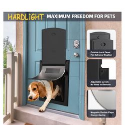 Weatherproof dog door For Dog Or Cat Brand New
