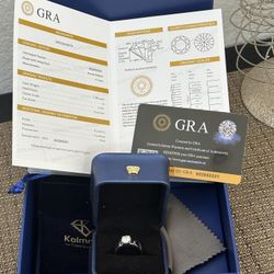 Moissanite Ring RS 6.5 MM