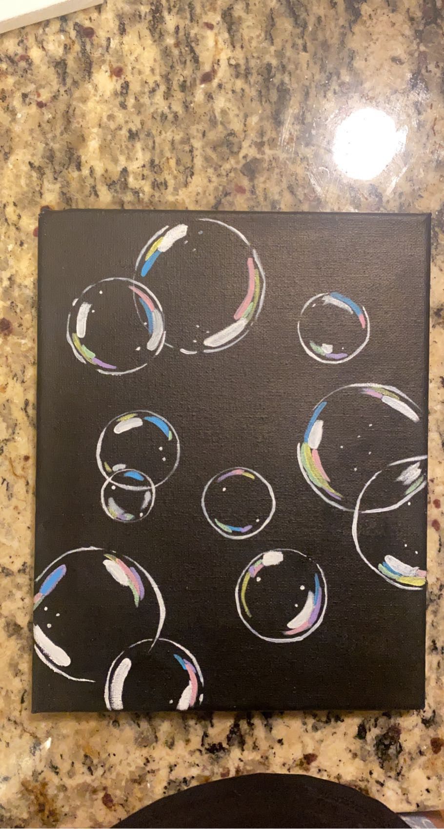 Bubbles Painting 