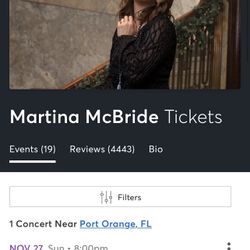 Martina McBride Tickets 